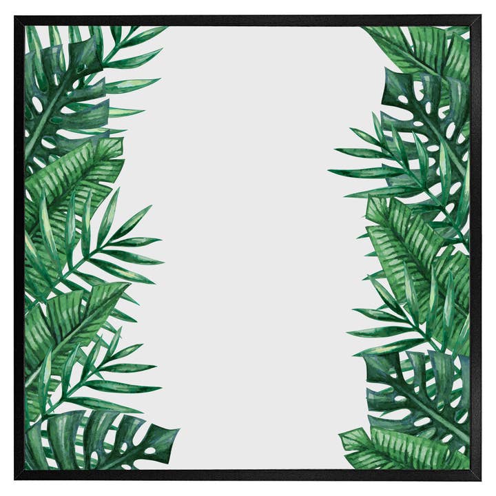 Halber botanischer Rand (Bilderrahmen) für den Großhandel von Benjamin Tate Design