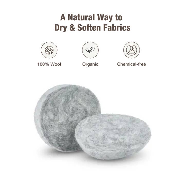 Moss Creek Wool Works UK | Wool Dryer Balls – wholesale Dryer balls – Sample 1/2 Wool Dryer Ball & Wool Roving (1 Order Per Store)6