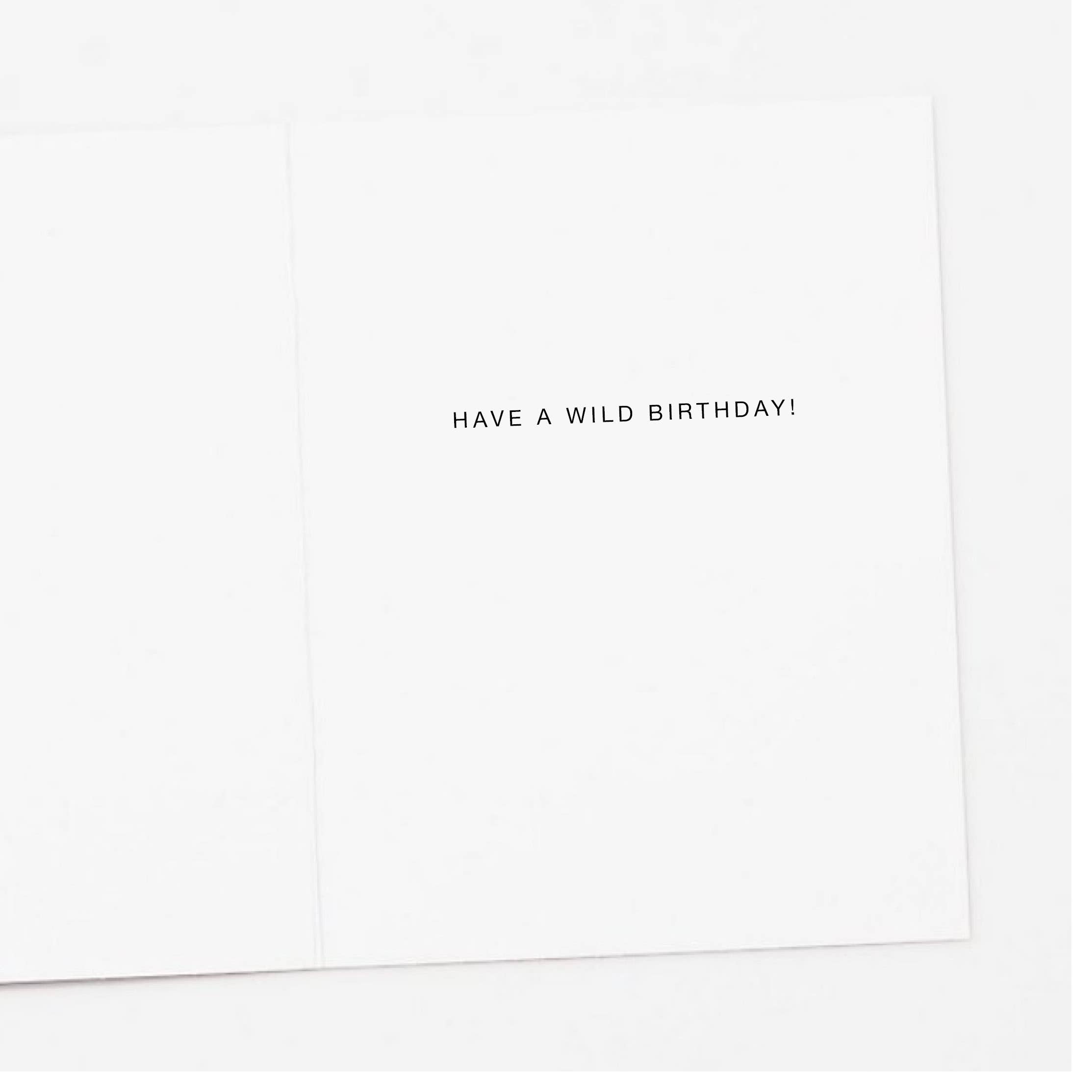 Apartment 2 Cards - Vente Cartes d'anniversaire - Carte de vœux d'anniversaire, Feuillage Vert Jungle1