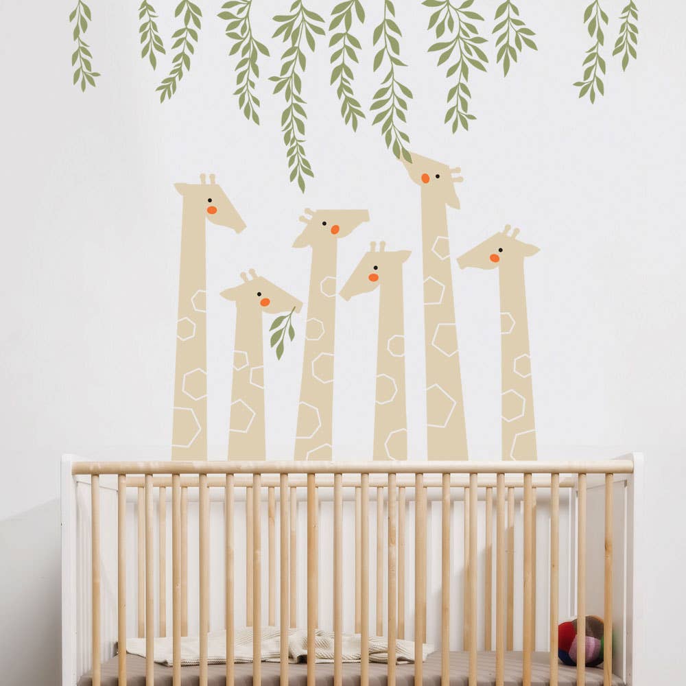 Simple Shapes - Wholesale Wall Decal/Stickers - Giraffe Wall Decal1