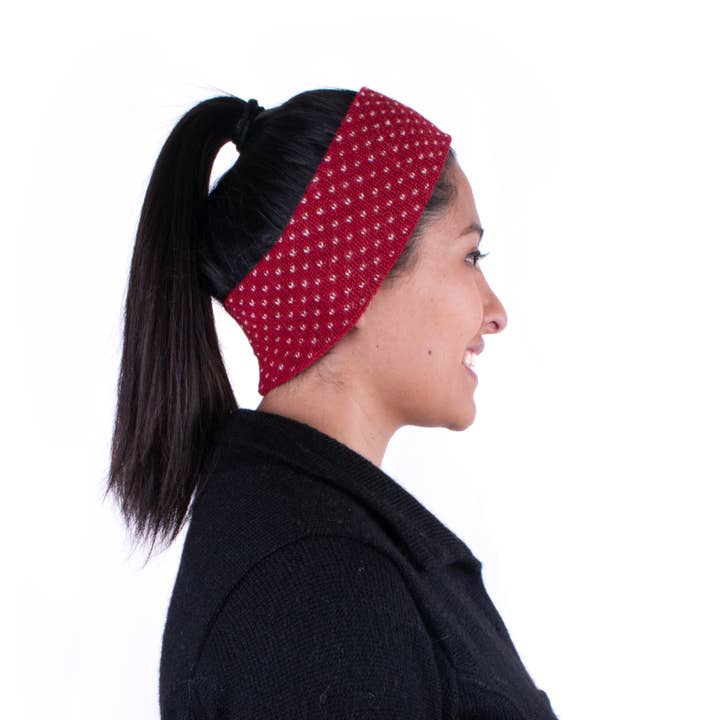 Alpaca Classic Headband Granizo for wholesale by L.A.M Bolivia