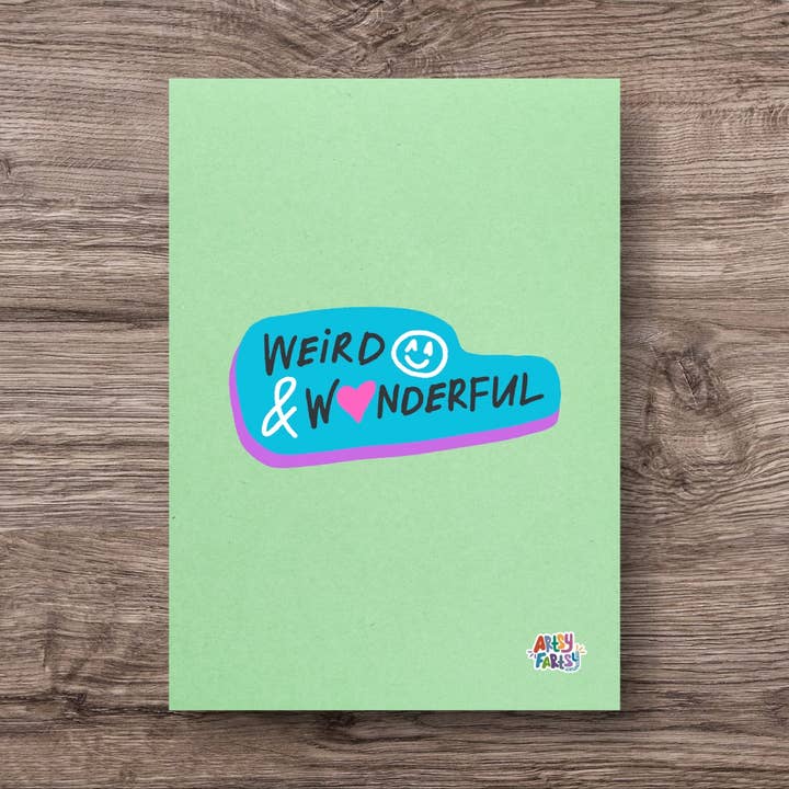 Weird and Wonderful Print for wholesale by Artsy Fartsy