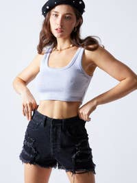 CROP TANK TOP IT457 for wholesale by Signature 8