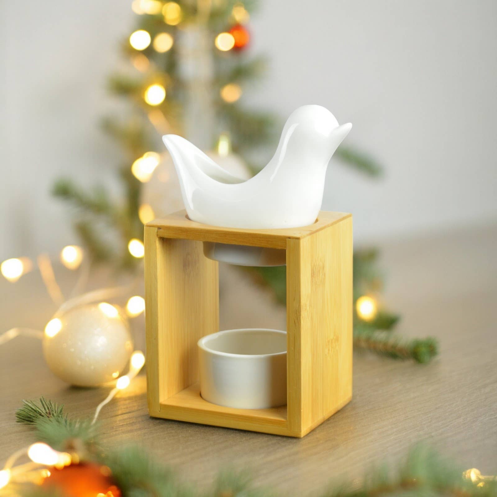 Zen'Arôme - Wholesale Fragrance Warmer - Birdy White Scented Wax Melts and Burner5