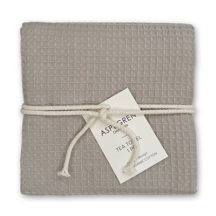 Aspegren Denmark - Wholesale Tea Towel - Tea Towel - 100% Organic Cotton - North - Steel Gray0