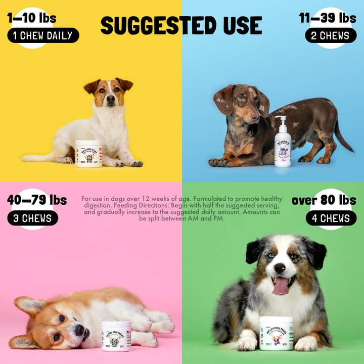 LEGITPET - Wholesale Pet Supplement - Dog - Probiotic for Dogs - with Natural Digestive Enzymes6