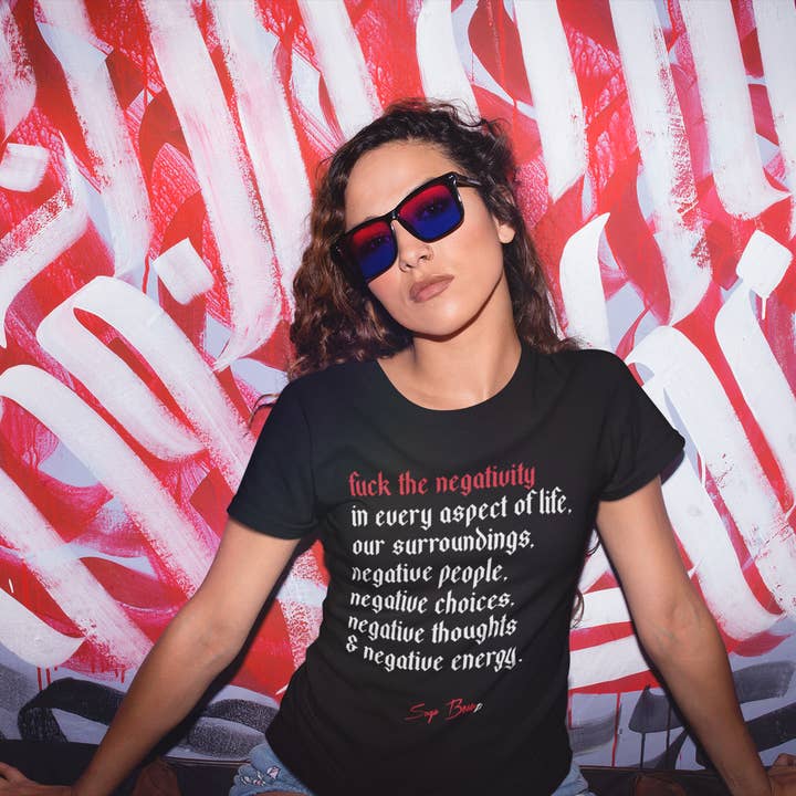 Suga Bearz F*ck Negativity Slogan for wholesale by Suga Bearz