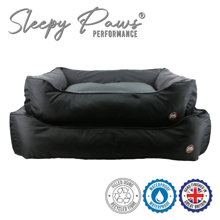Lit pour chien carré imperméable Performance pour la vente par Ancol Pet Products Ltd