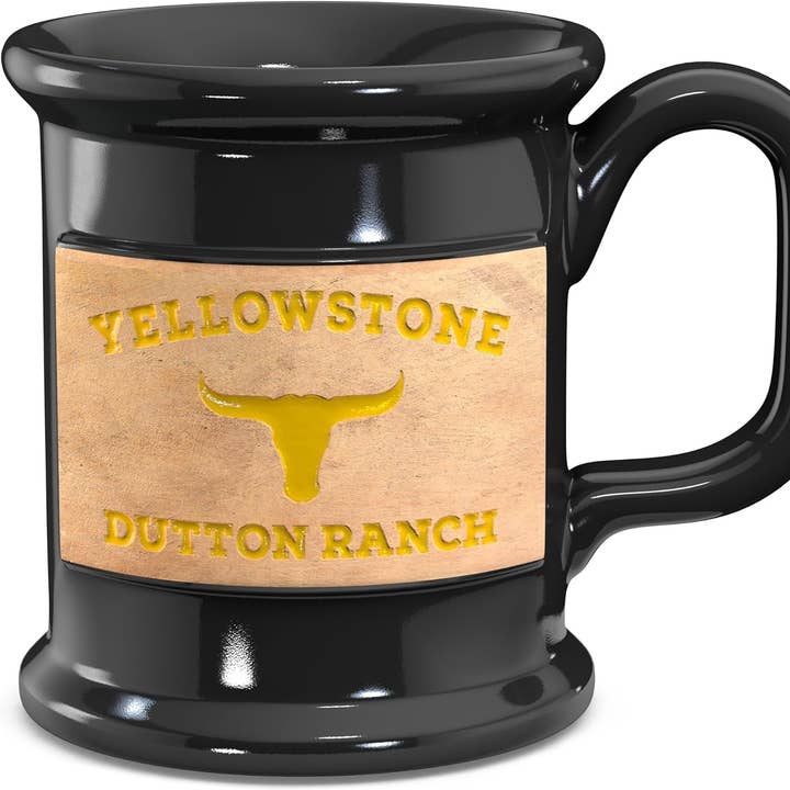 Old Southern Brass - Wholesale Coffee Mug - Ceramic Handmade Coffee Mug - Yellowstone Dutton Ranch