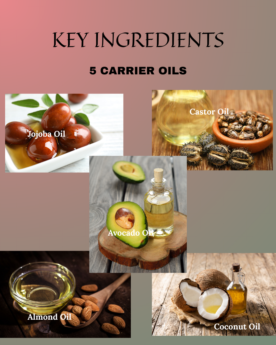 Queen's Abundance Krown - Wholesale Hair Oil - Nourishing Growth Rosemary Hair Oil | Strengthen, Hydrate & Promote Healthy Hair 4oz4