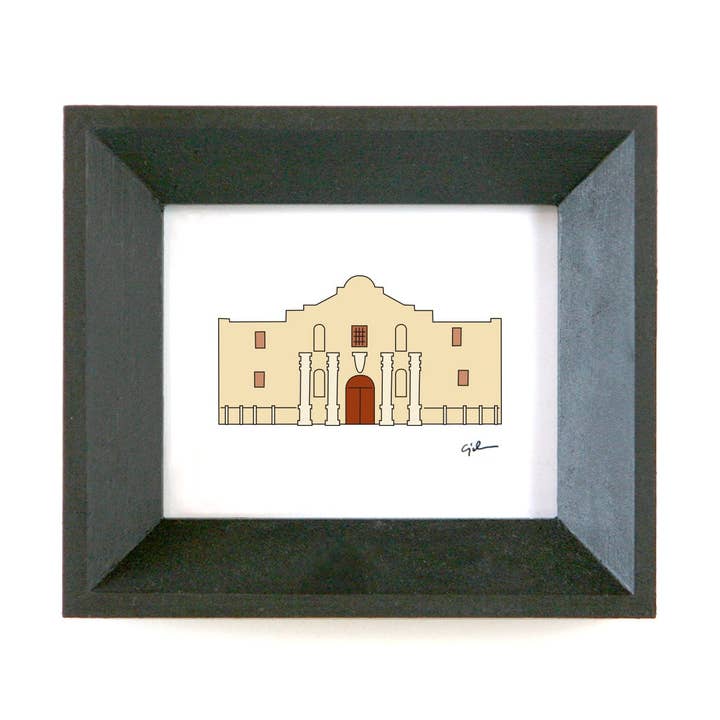 The Alamo | TX Print for wholesale by United Goods
