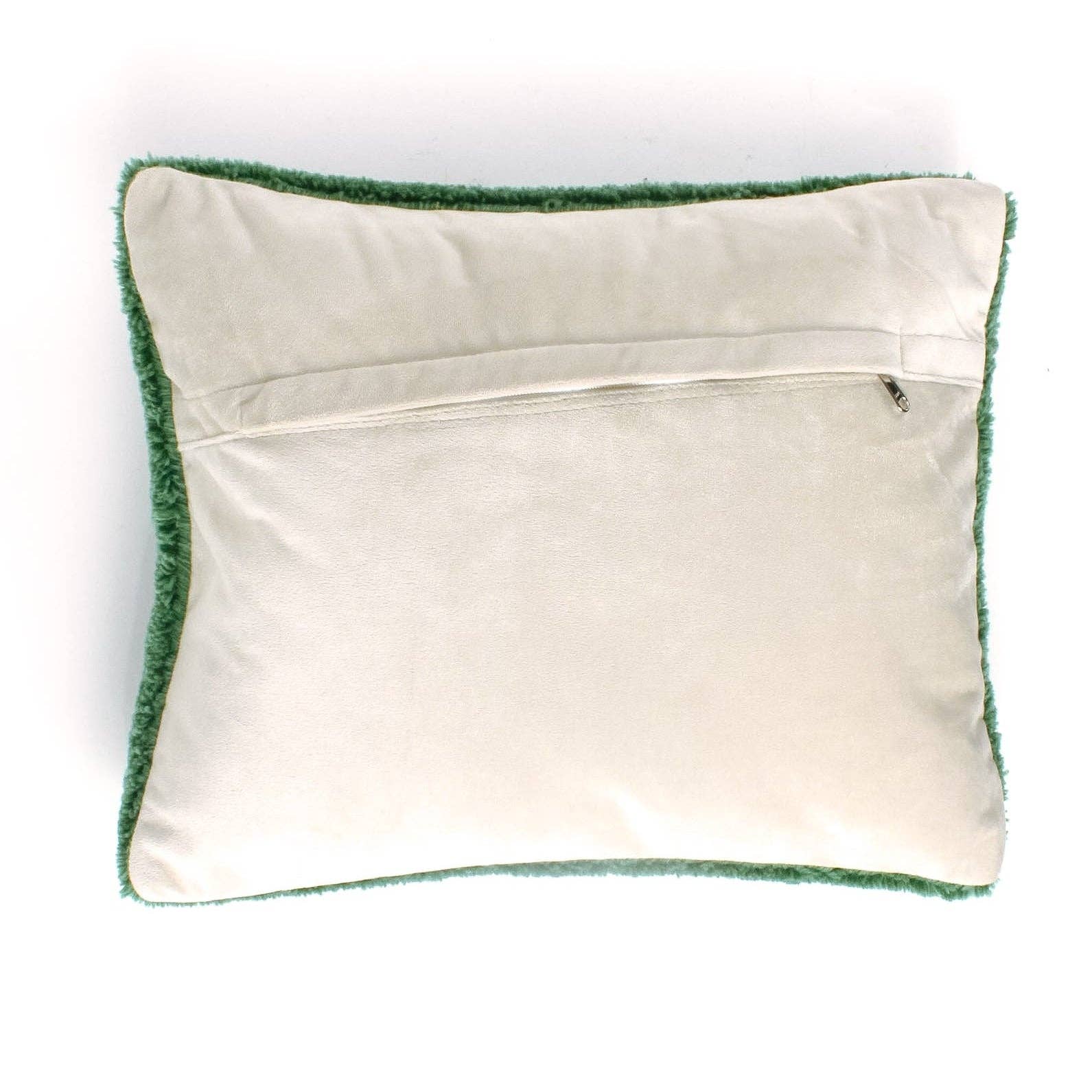 Madcap Cottage - Wholesale Throw/Decorative Pillow - Green Lobster Hooked-Wool Throw Pillow3