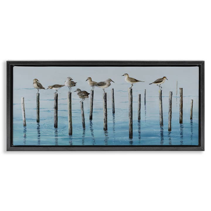 Stupell Industries - Wholesale Wall Sign - Perched Sea Birds - Framed Wall Art26
