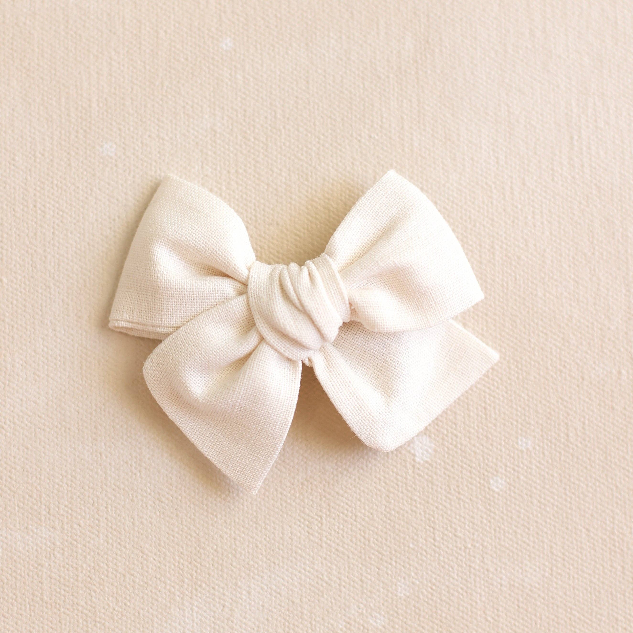 Acre - Wholesale Hair Bow - Kids - Explorer Bow Clip // Blanche0