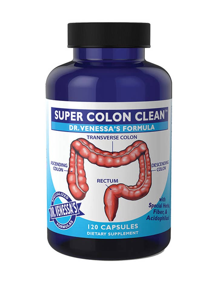 Super Colon Clean 120 Gélules pour la vente par Dr. Venessa’s Formulas™