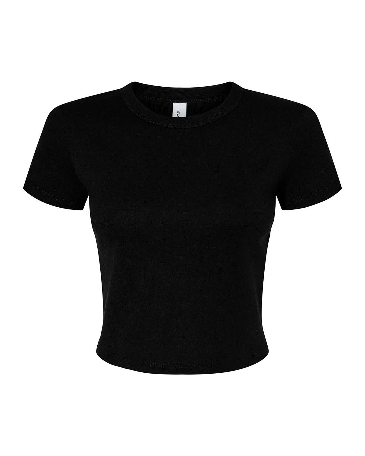 Total Apparel - Wholesale T-Shirt - Women's - Bella Canvas Ladies' Micro Ribbed Baby Tee | Cropped | 101013