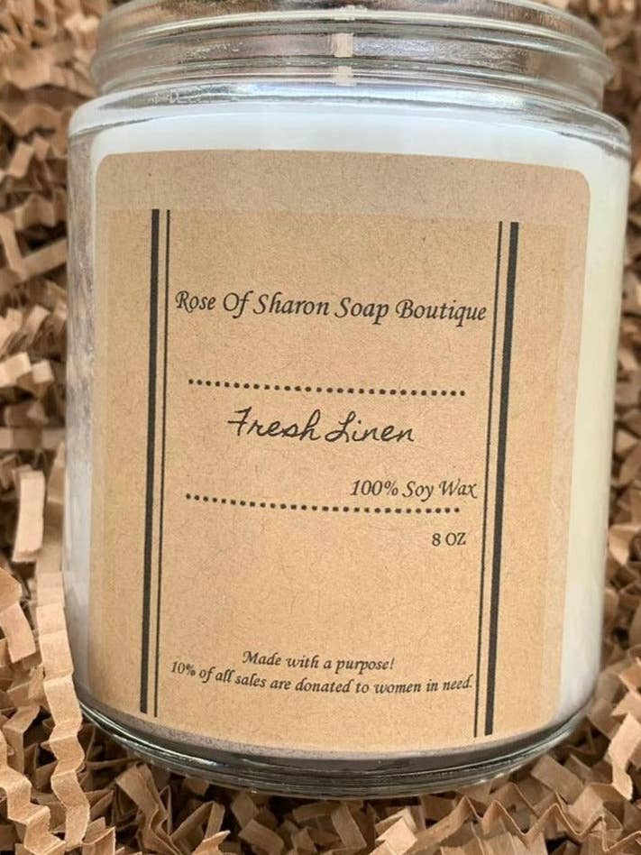 Velas de aromaterapia para hombres para venta al por mayor de Rose of Sharon Soap Boutique
