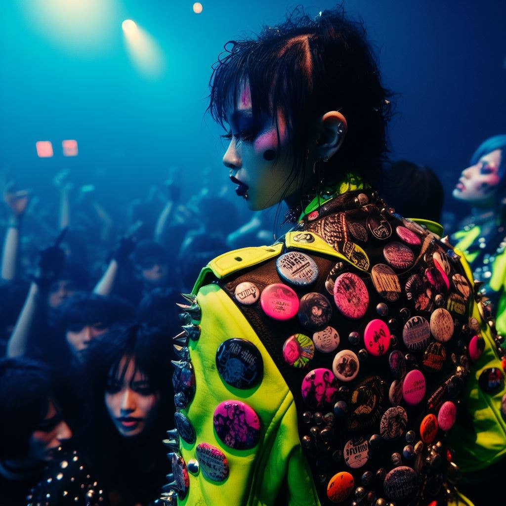 Pinbax Express - Vente Épinglettes/boutons - Set de 20 badges 25 mm Women of Punk Rock avec groupes2