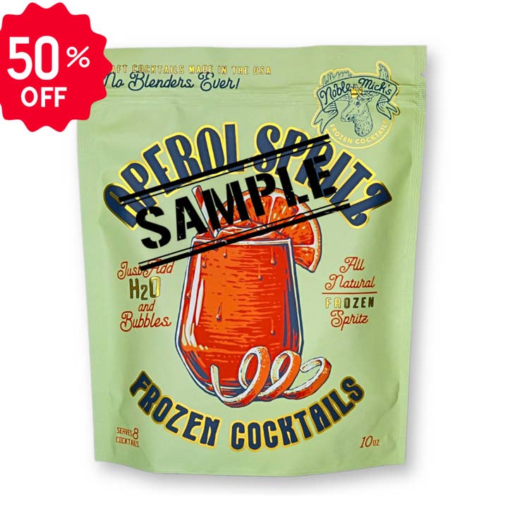 ÉCHANTILLON Aperol Spritz Glacé pour la vente par Noble Mick's - Craft Beverage Company