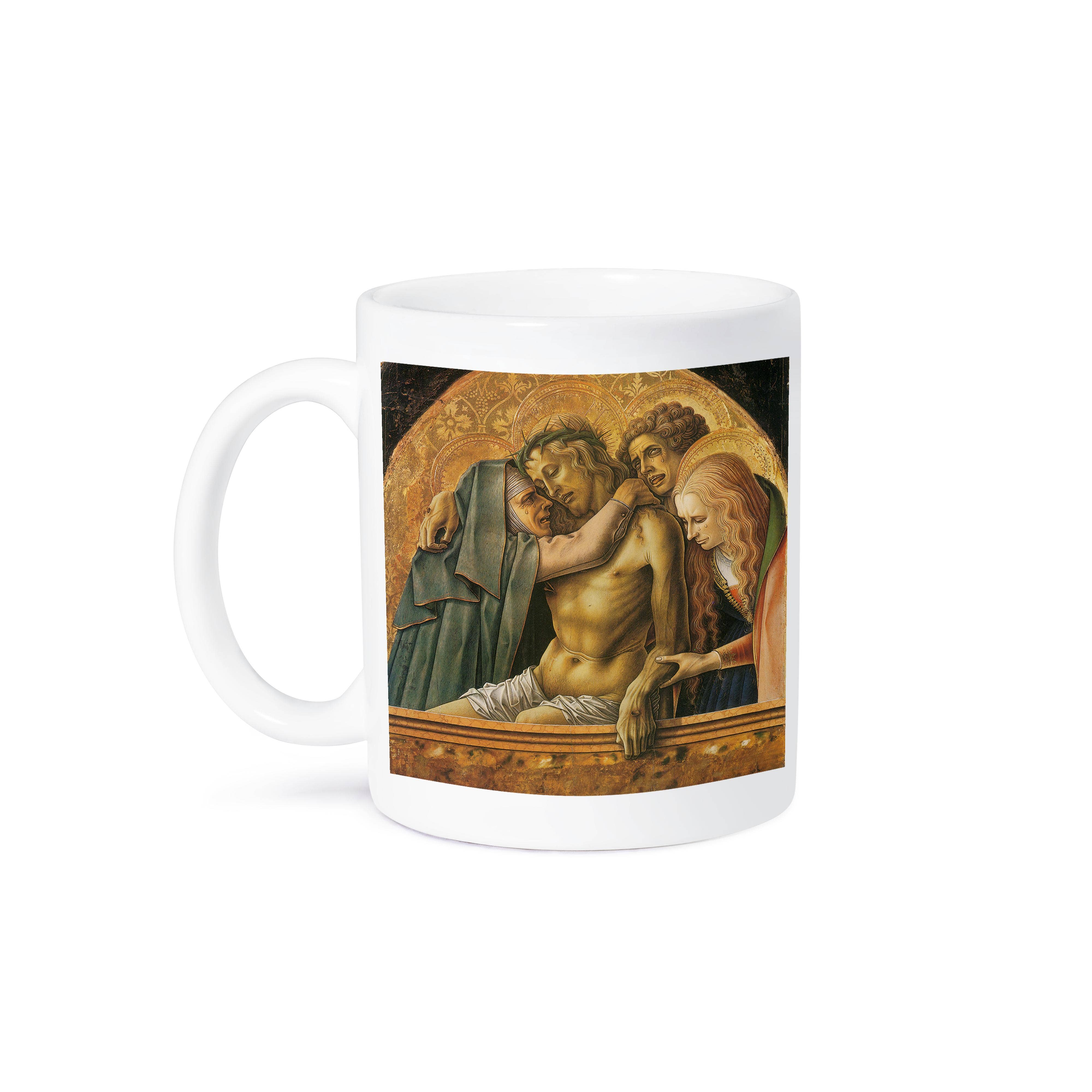 3dRose - Wholesale Coffee Mug - 3dRose, Pieta by Carlo Crivelli, Mug8