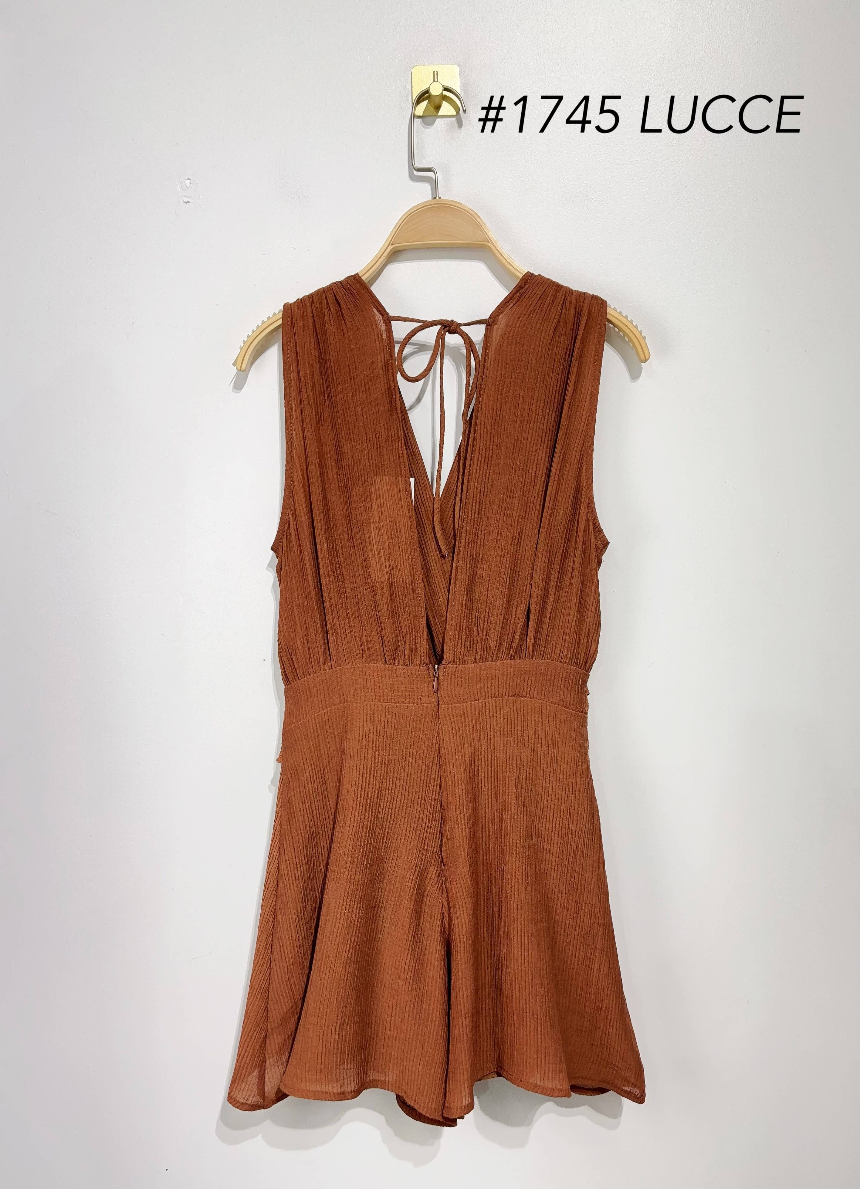 LUCCE - Wholesale Onesie - Women's - Pleated playsuit - 17452