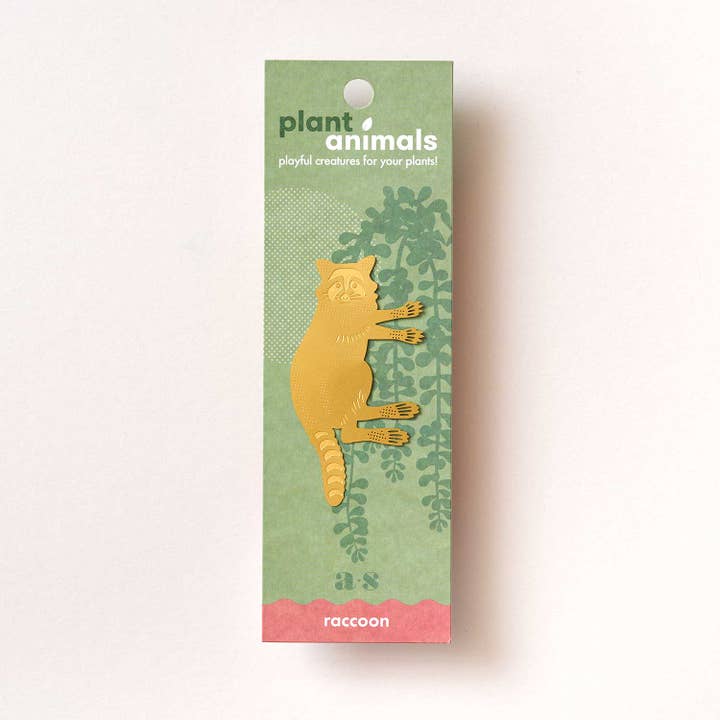 Another Studio UK - Wholesale Ornament - Plant Animal - Raccoon, Plant Hugger Decoration2