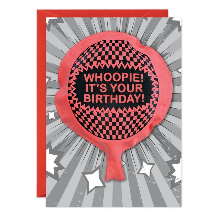 Whoopee Birthday Card for wholesale by G & T Greetings Northwest