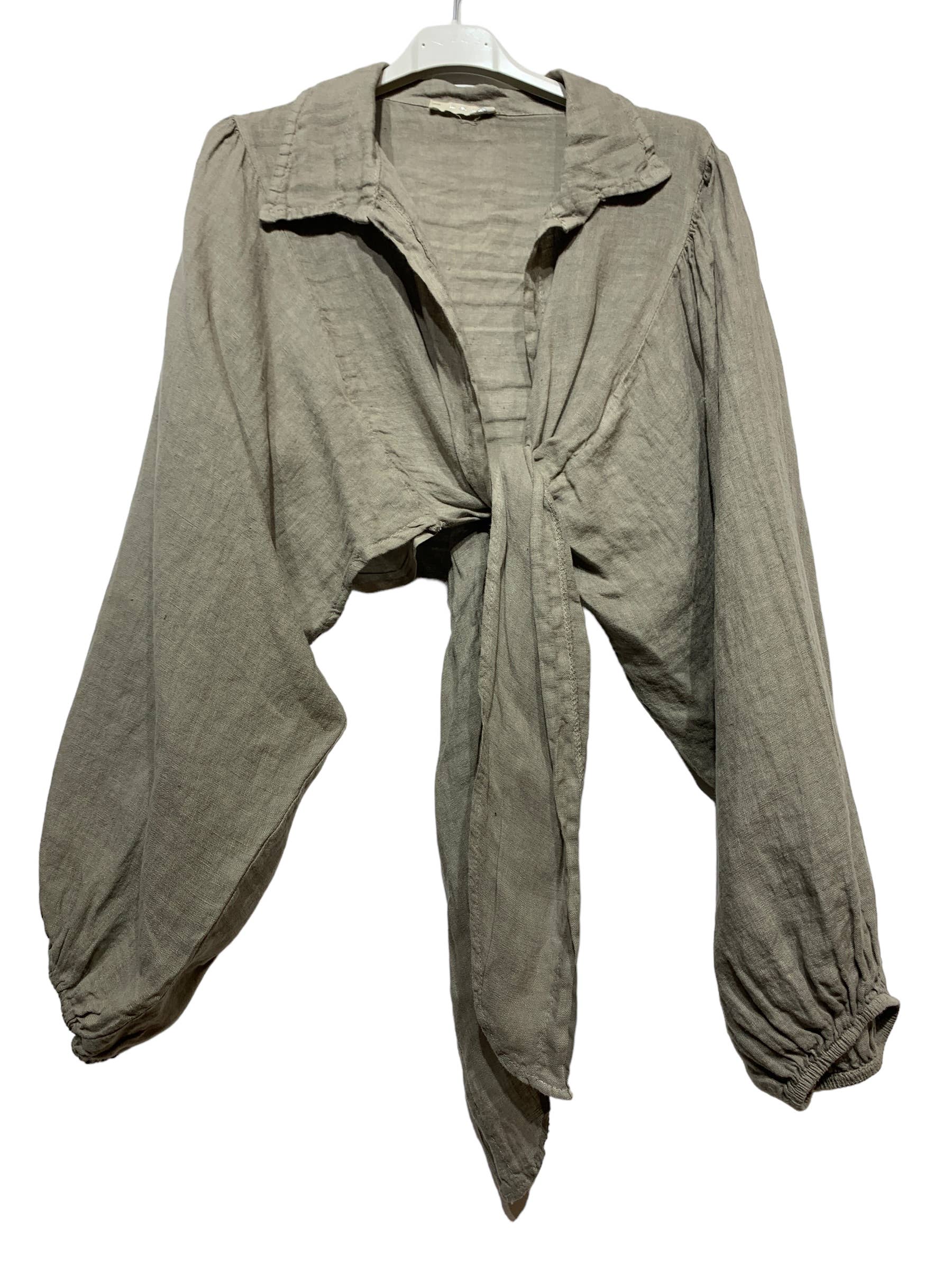 LINEN & COTTON HOUSE - Vente Chemisier – femme - 56811 100 % LINEN GILET 39