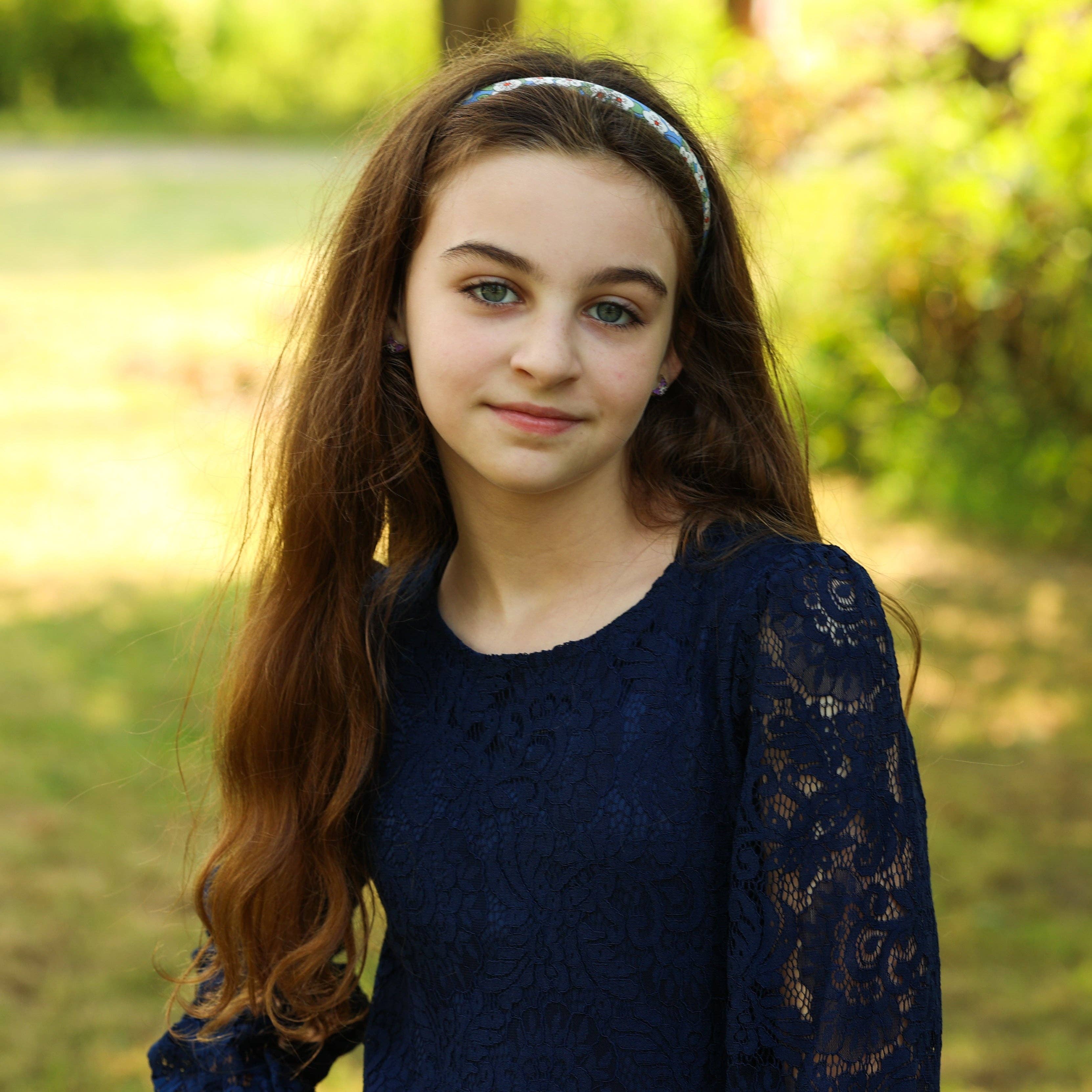 Frog Sac - Vente Serre-tête – enfant - Bandeau fin à fleurs - Accessoires pour cheveux antidérapants pour enfants11