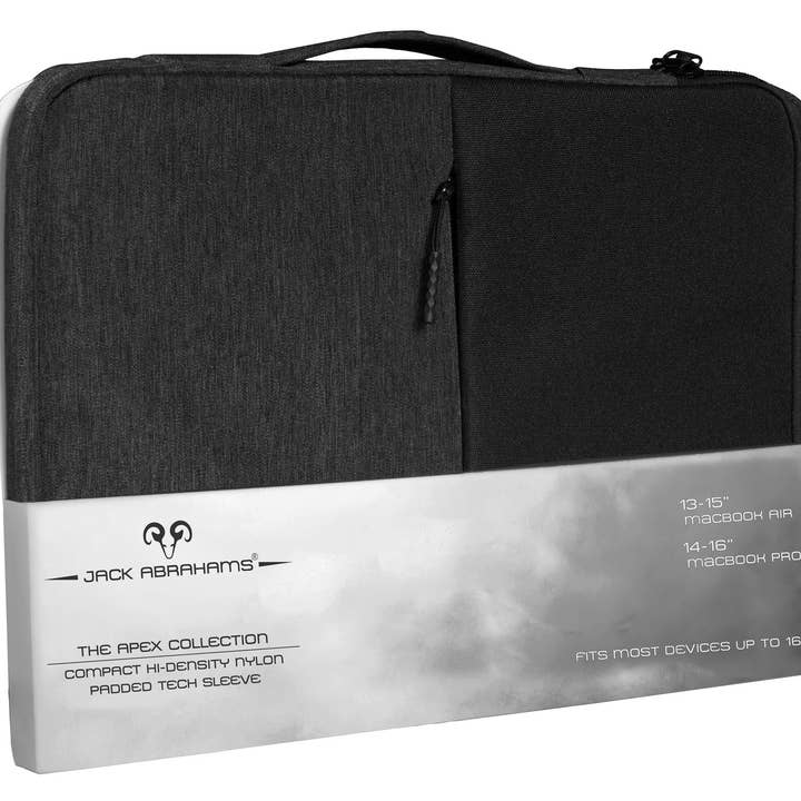 Magid – wholesale Laptop/tablet case – Unisex – Jack Abrahams The Velocity Two-Tone Nylon Protective Padded Laptop Sleeve 4L4