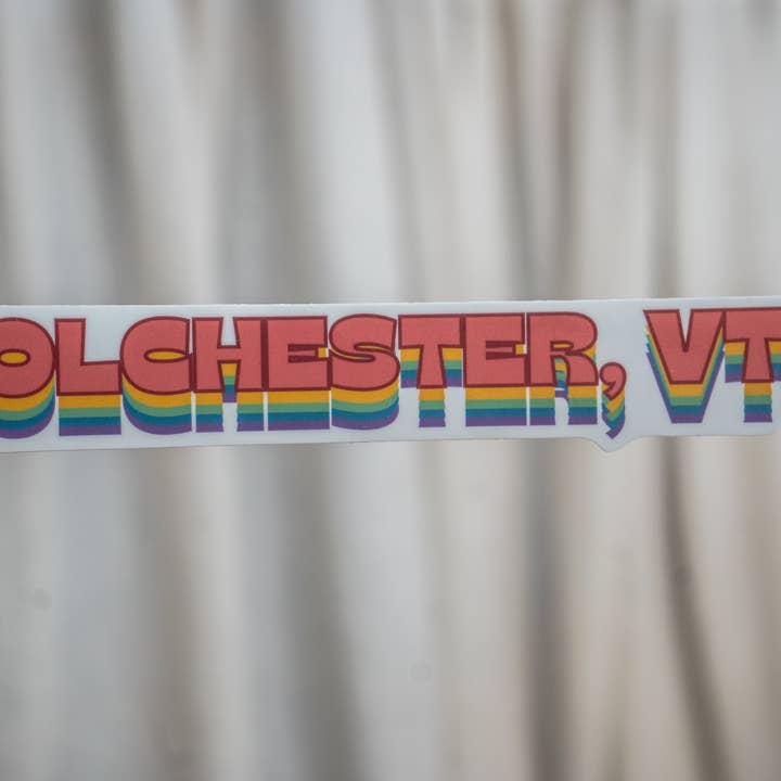 Colchester, VT-sticker voor wholesale door Sellado con Cera