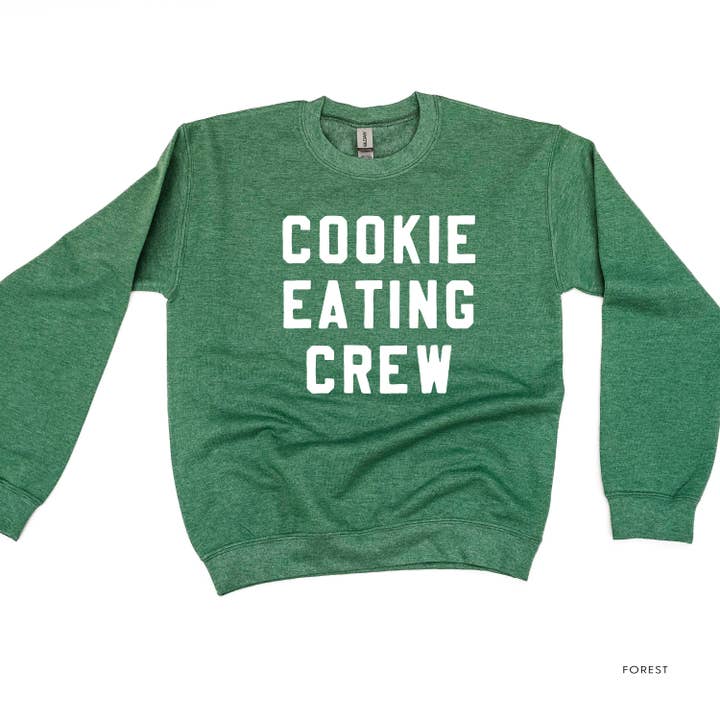 Cookie Eating Crew - Block Font - BASIC Fleece för wholesale av Little Mama Shirt Shop