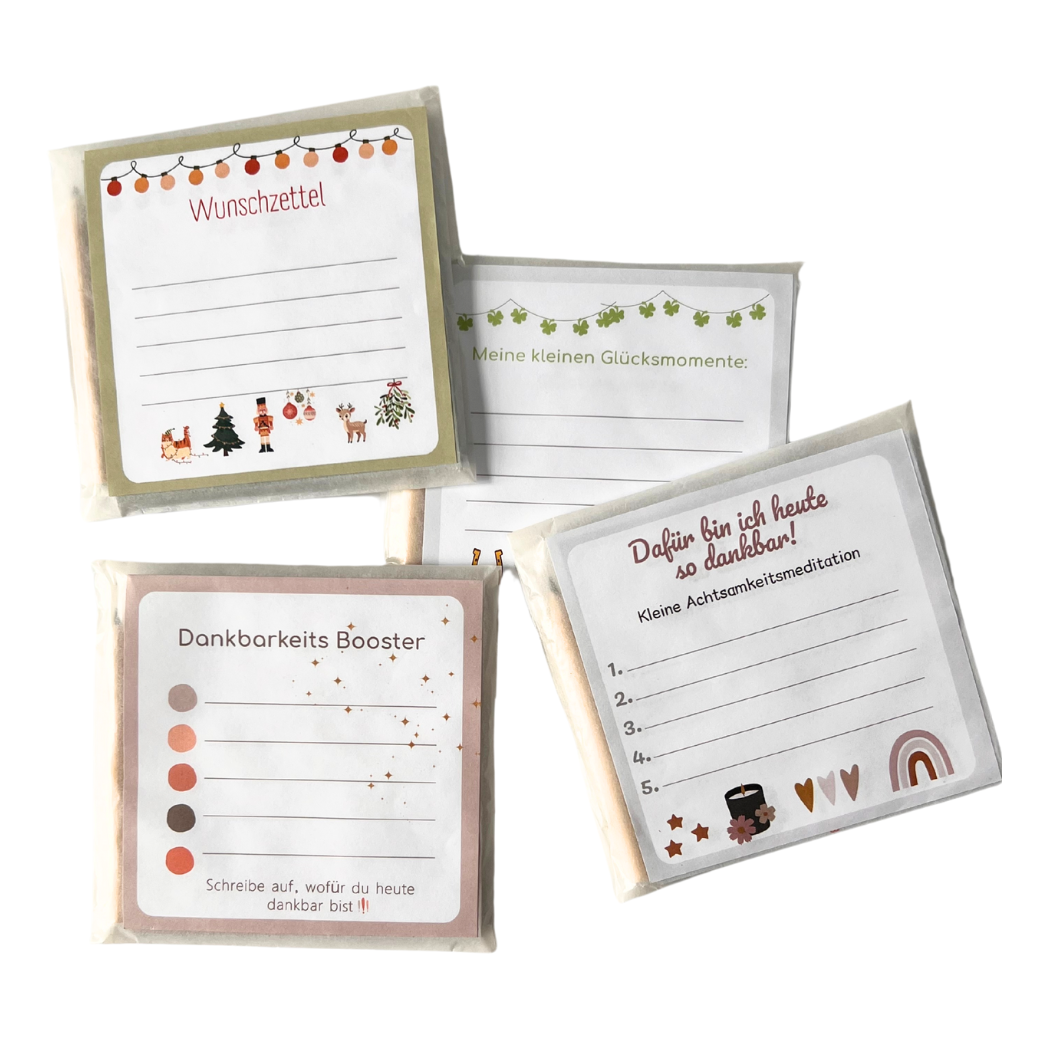 Wunderle GmbH – Engroshandel Notesblok – Dagsritualblok sæt - til struktureret hverdag6