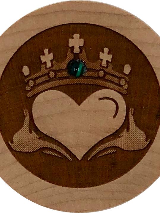 Claddaugh Wood Dreambox for wholesale by Woodcutts Inc.