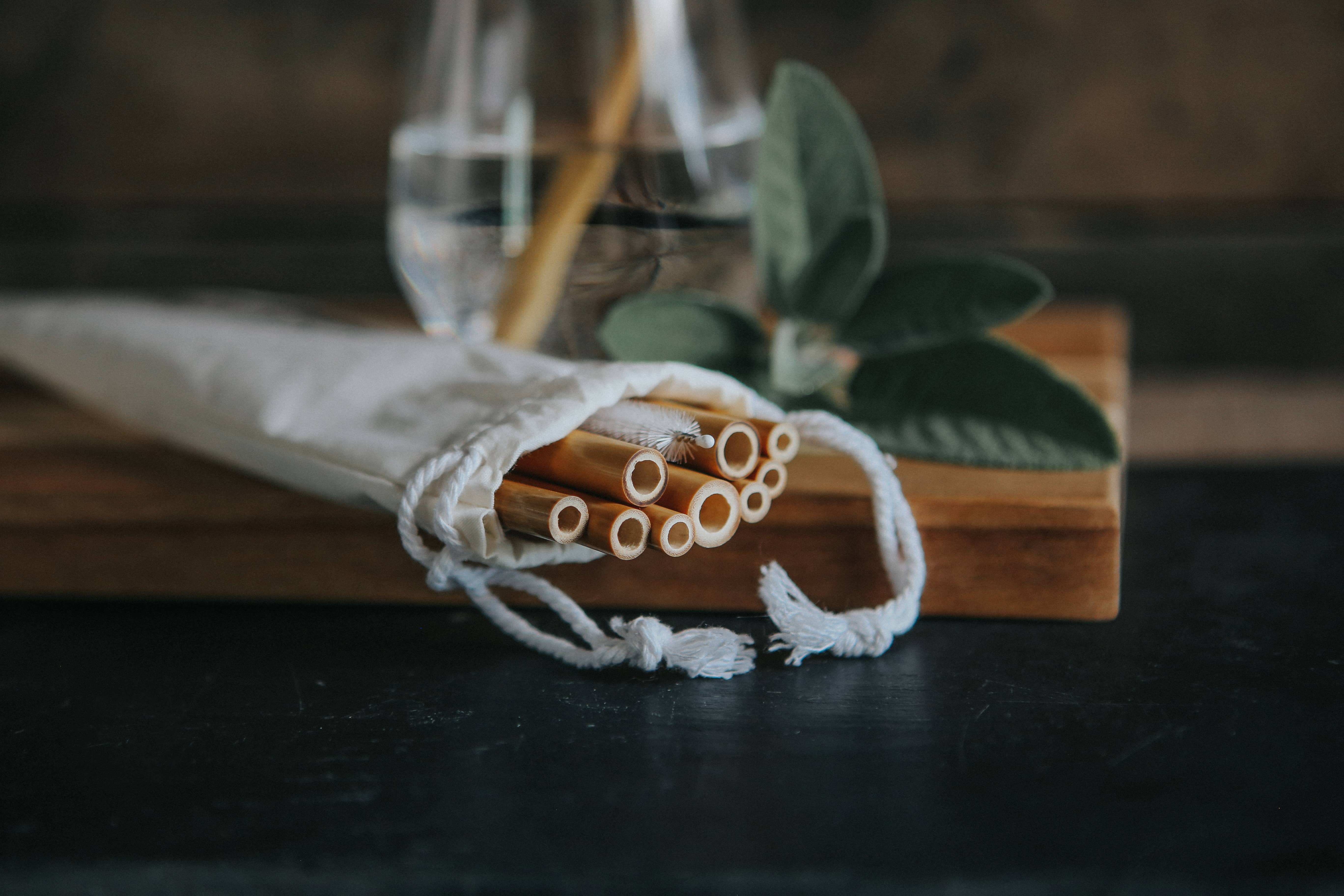 Wild and Stone - Wholesale Drinking Straw - Reusable Drinking Straws - Bamboo - 10 Pack2