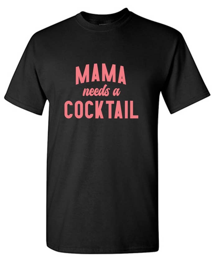 Feelin Good Tees - Wholesale Screen Printed T-Shirt - Women's - Mama Needs a Cocktail..0