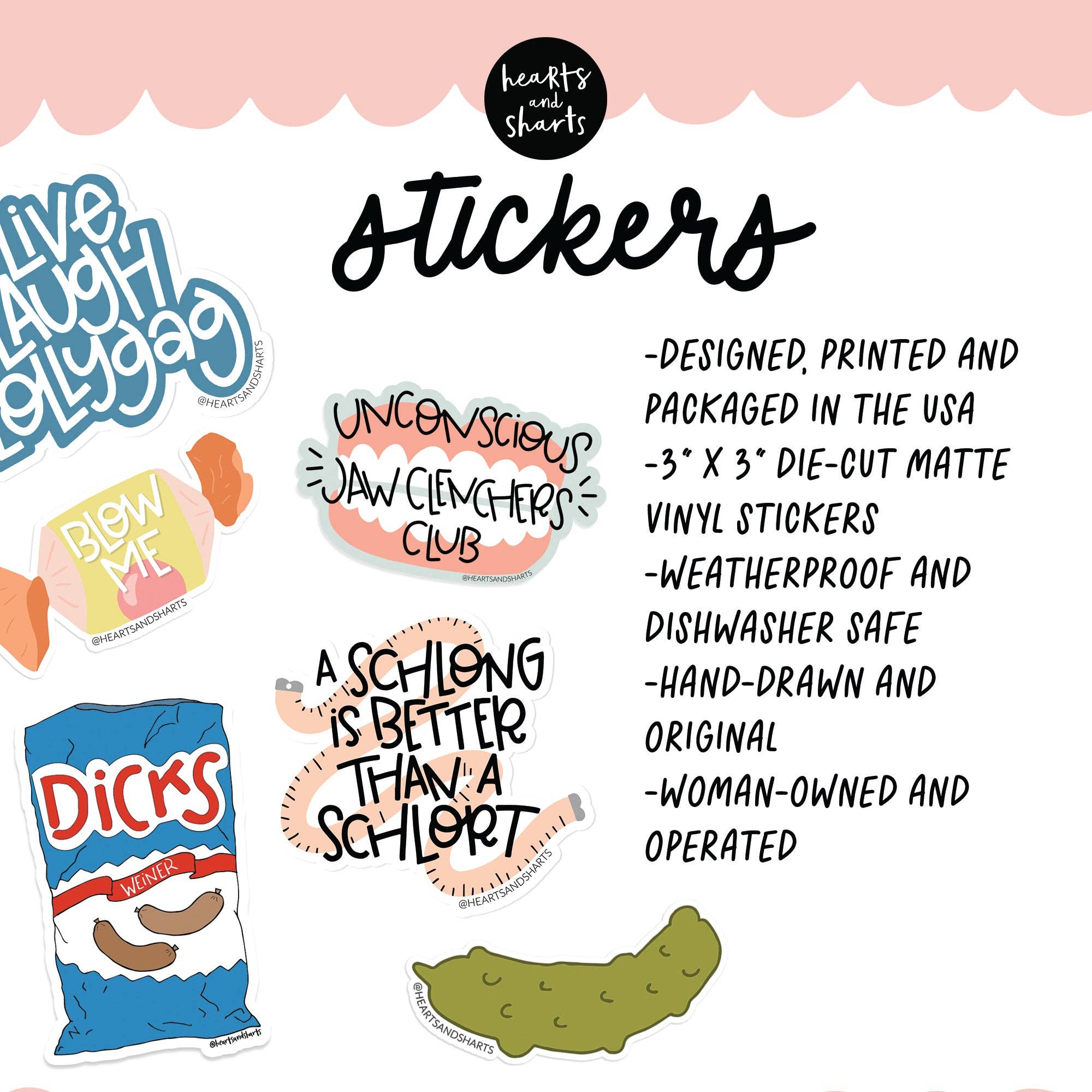 Hearts and Sharts - Wholesale Everyday Greeting Card - SMALL D1CK ENERGY - FUNNY ILLUSTRATED GREETING CARD6