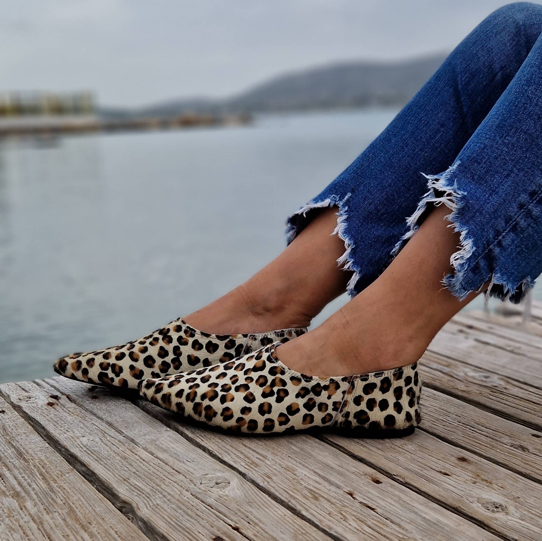 Madammeshushu - Wholesale Mules - Women's - Suede Leather mules for Women, leather loafers, Women2