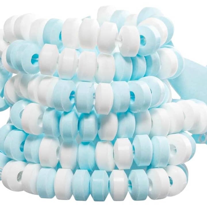 Think Distributors - Wholesale Hard Candy - 50 Shark Candy Bracelets Individually Wrapped2