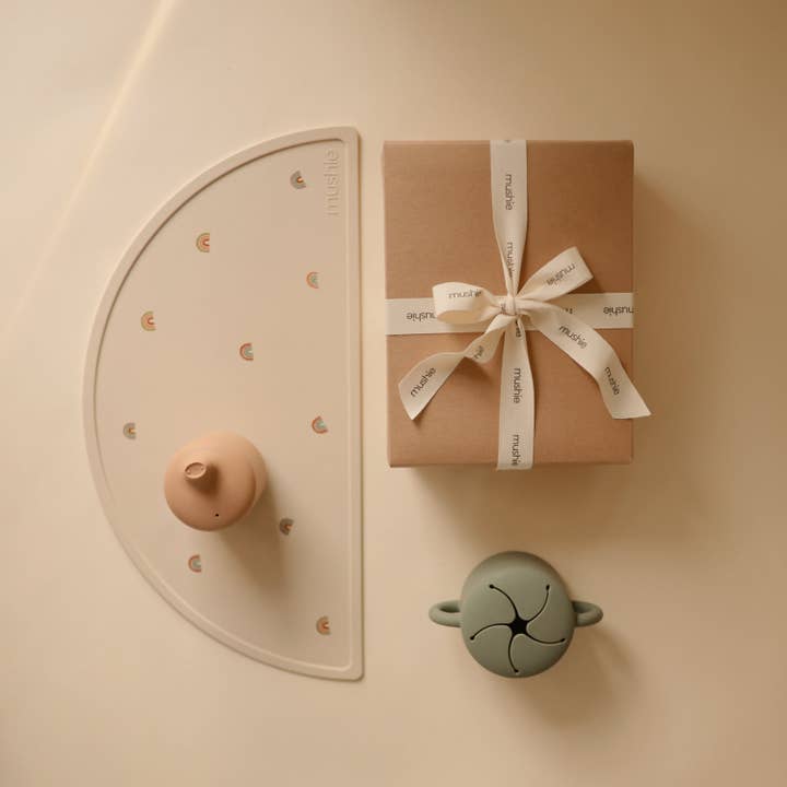 Mealtime Gift Set 1 | $45 Value for wholesale by MOOGCO Silver Nursing Cups