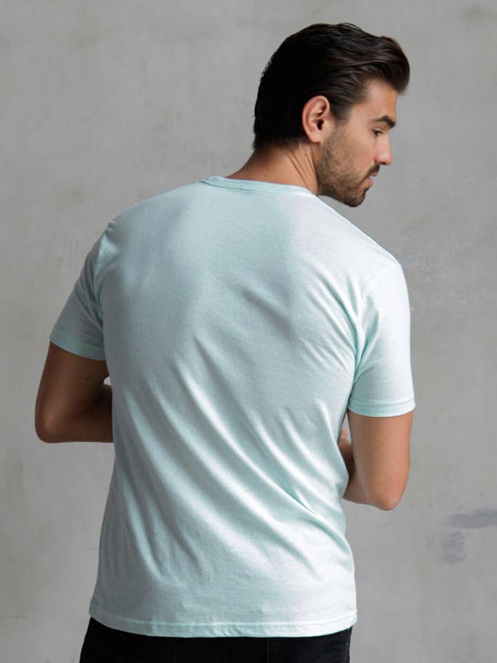 INTO THE AM – T-shirt – Homem por atacado – T-shirt Básica Ajustada Premium para Homem (de Marca)24