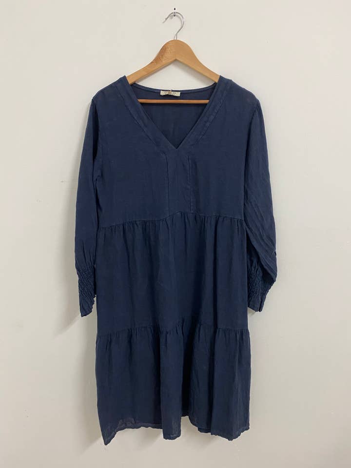 ORNELLA PARIS - Vente Robe – femme - Robe en lin LEL-R522330