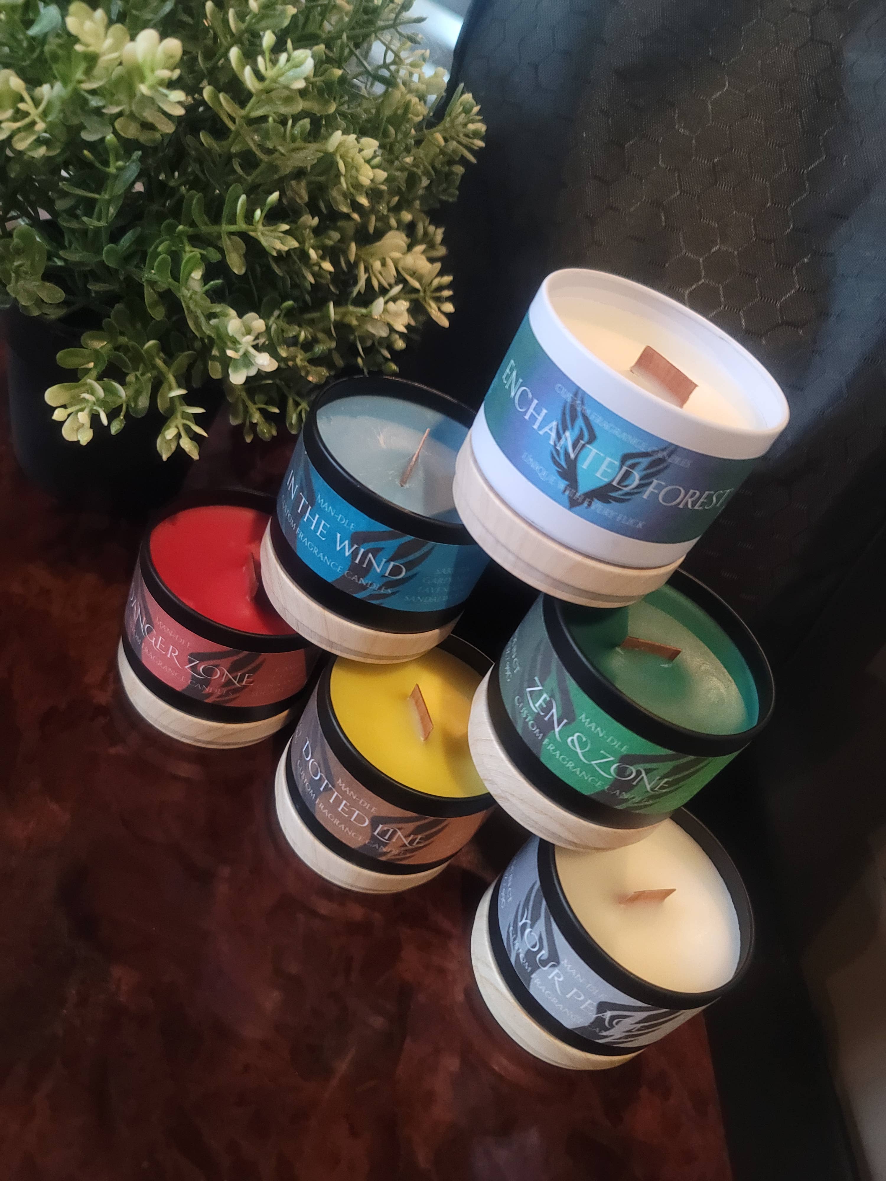 MAN-DLE - Wholesale Jar/Filled Candle - 🕯️ Dotted Line Candle6