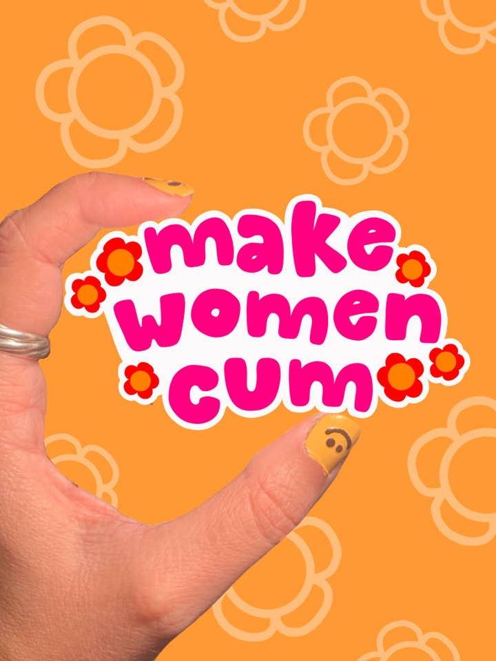 Make Women C*m Sticker for wholesale by Megan Boykoff Art