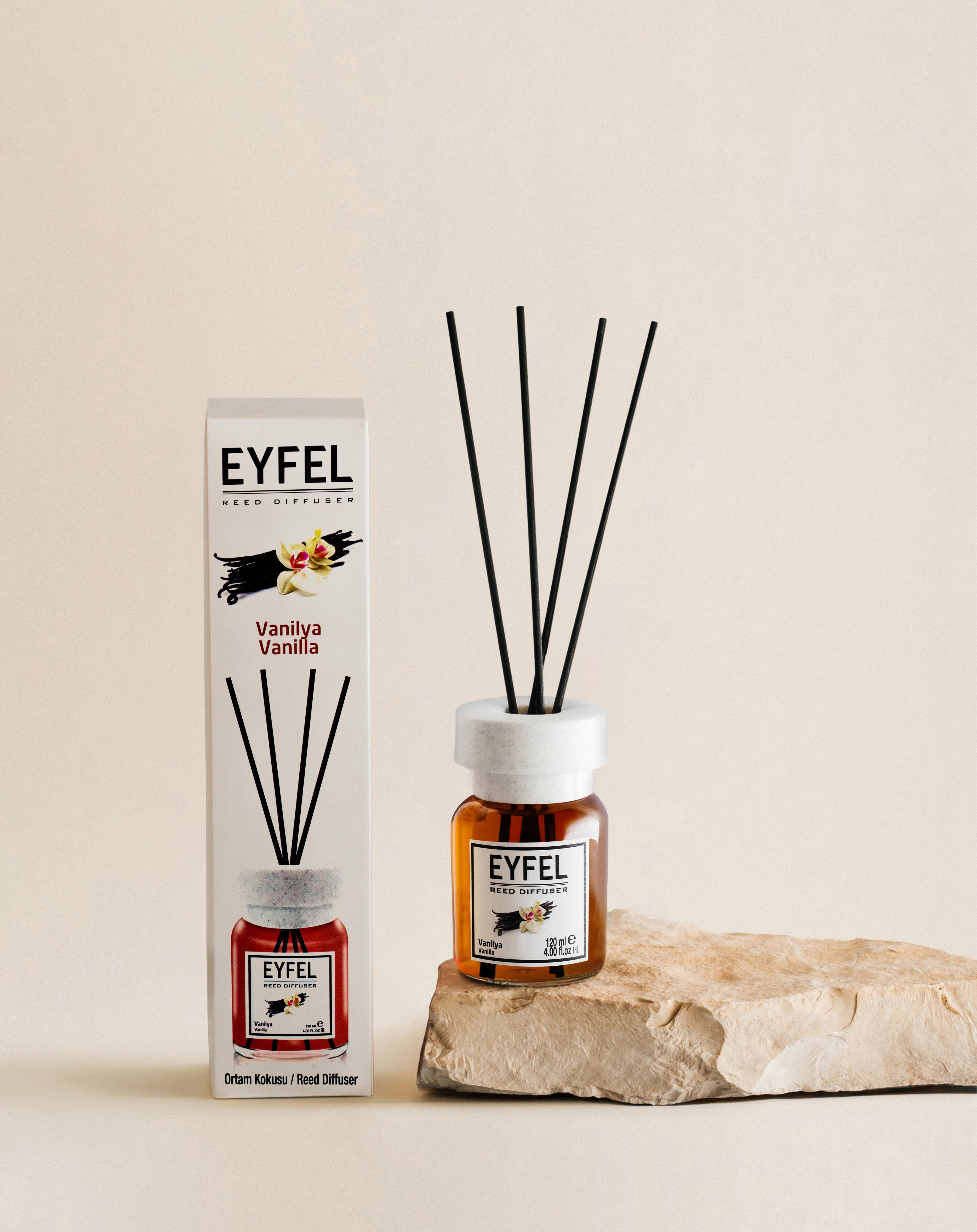 EYFEL - Wholesale Reed Diffuser - Eyfel Reed Diffuser Vanilla - 120 ml0