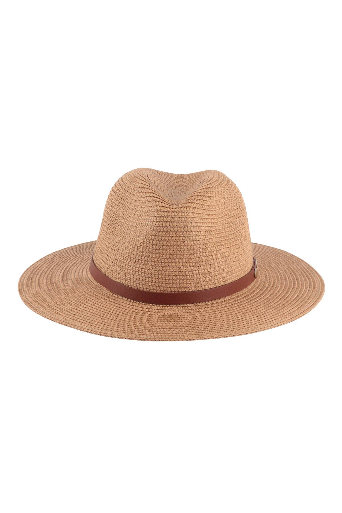 MYS Wholesale Inc - Wholesale Straw Hat - Women's - Panama Brim Summer Hat With Leather Strap9