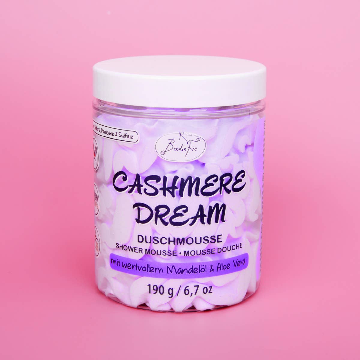 BadeFee – wholesale Duschtvål – BadeFee duschmousse Cashmere Dream4