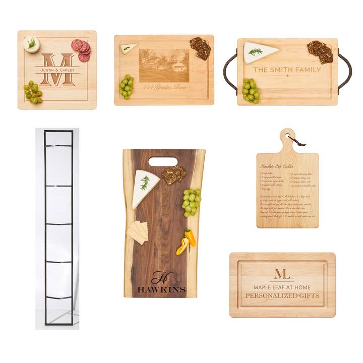 Programa de Preempaquetado de Personalización de Arce/Nogal para venta al por mayor de Sophistiplate