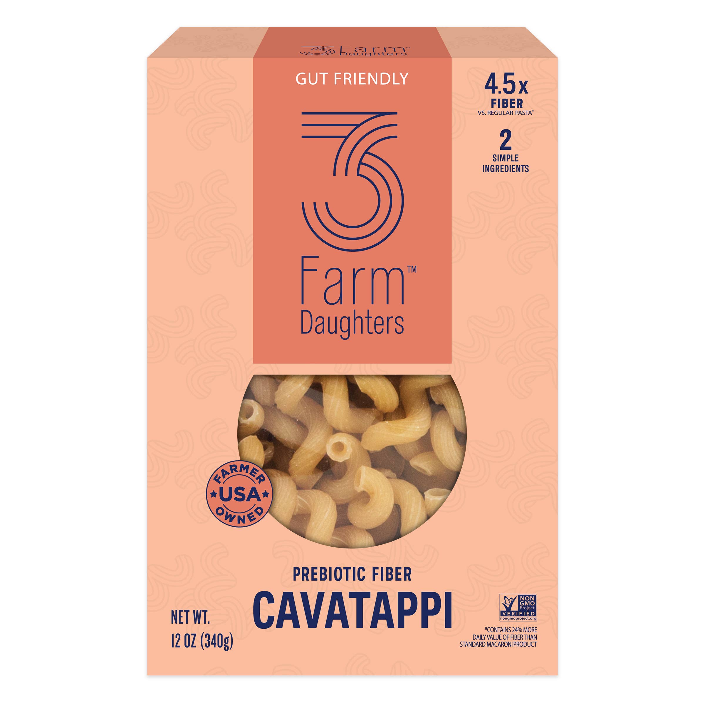 3 Farm Daughters - Wholesale Pasta - CAVATAPPI PASTA HIGH FIBER6