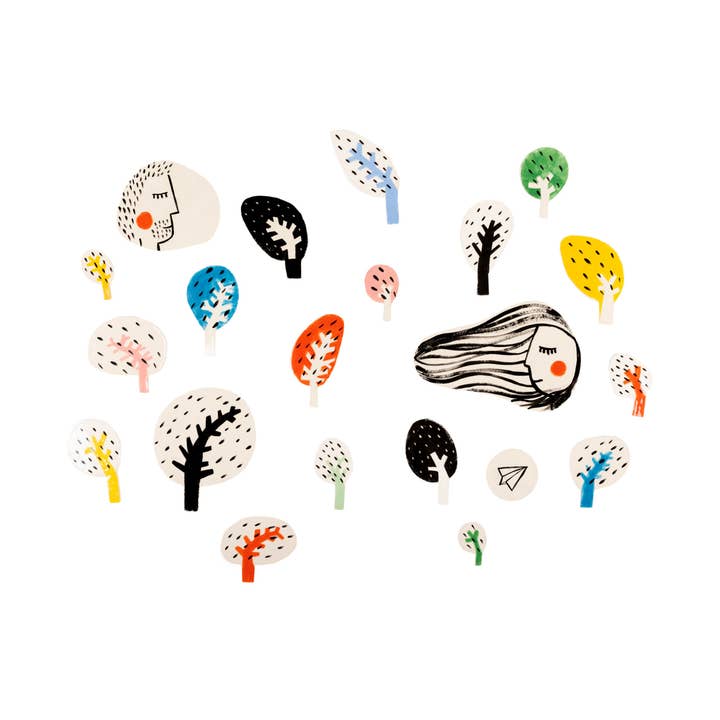 As Árvores Também Dançam | Digital Art Print A3 for wholesale by Barbara R.